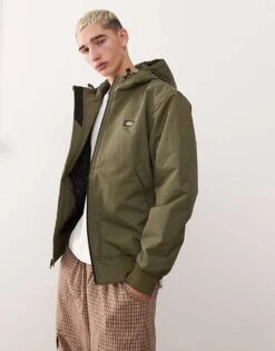 Dickies New Sarpy Jacket In Dark Khaki For Men -Dickies Sales Store 203316265 1 khaki 1