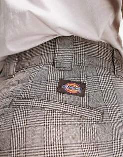 Dickies Bakerhill Pleated Trousers In Beige For Men Brown -Dickies Sales Store 203373331 3