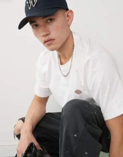 Dickies Mapleton Small Logo T-shirt In White For Men -Dickies Sales Store 204435413 4