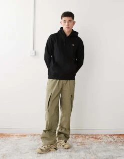 Dickies Oakport Small Logo Hoodie In Black For Men -Dickies Sales Store 204435601 1 black 1