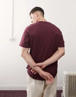 Dickies Mapleton Small Logo T-shirt In Maroon For Men -Dickies Sales Store 204435746 3