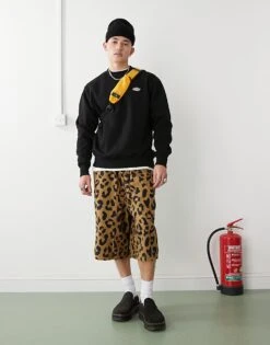 Dickies Summerdale Premium Oversized Sweatshirt In Black For Men -Dickies Sales Store 204435875 3