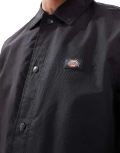 Dickies Oakport Coach Jacket In Black For Men -Dickies Sales Store 204436010 4