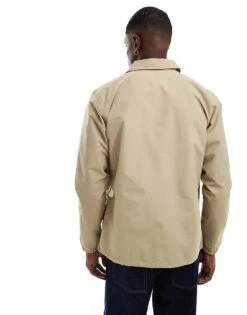 Dickies Oakport Coach Jacket In Khaki For Unisex -Dickies Sales Store 204436118 4