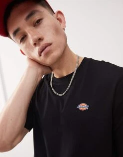 Dickies Mapleton Small Logo T-shirt In Black For Men -Dickies Sales Store 204436303 1 black 1