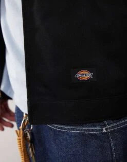 Dickies Unlined Eisenhower Jacket In Black For Men -Dickies Sales Store 204436388 3