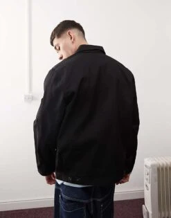 Dickies Unlined Eisenhower Jacket In Black For Men -Dickies Sales Store 204436388 4