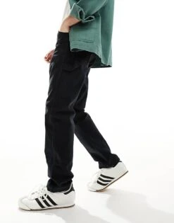 Dickies Duck Canvas Carpenter Trousers In Black For Men Sw Black -Dickies Sales Store 204455106 4