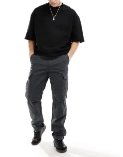Dickies Millerville Cargo Trousers In Grey For Men Charcoal Grey -Dickies Sales Store 204455217 4