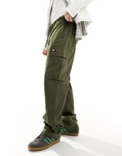Dickies Eagle Bend Cargo Pants In Green For Men Military Gr