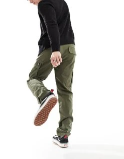 Dickies Millerville Cargo Trousers In Green For Men Military Gr -Dickies Sales Store 204455298 3