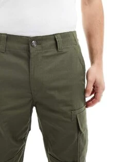 Dickies Millerville Cargo Trousers In Green For Men Military Gr -Dickies Sales Store 204455298 4