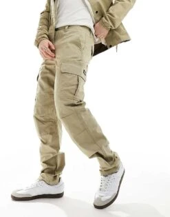 Dickies Millerville Cargo Trousers In Khaki For Men