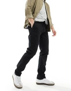 Dickies 872 Slim Fit Work Pants In Black For Men -Dickies Sales Store 204455722 1 black 1