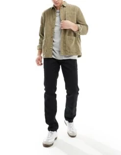 Dickies 872 Slim Fit Work Pants In Black For Men -Dickies Sales Store 204455722 3