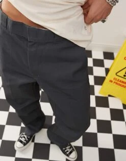 Dickies 874 Straight Fit Unisex Work Chino Trousers In Charcoal Grey For Unisex 11 Dickies 874 Straight Fit Unisex Work Chino Trousers In Charcoal Grey For Unisex -Dickies Sales Store 204455939 4