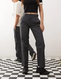 Dickies 874 Straight Fit Unisex Work Chino Trousers In Charcoal Grey For Unisex 12 Dickies 874 Straight Fit Unisex Work Chino Trousers In Charcoal Grey For Unisex -Dickies Sales Store 204455939 5