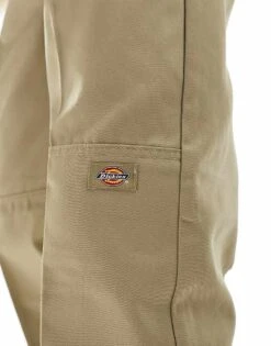 Dickies Double Knee Work Chino Trousers In Khaki For Men -Dickies Sales Store 204456040 3
