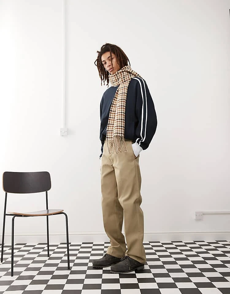 Dickies 874 Straight Fit Work Chino Trousers In Khaki For Men 7 Dickies 874 Straight Fit Work Chino Trousers In Khaki For Men - Image 5