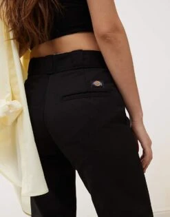 Dickies 874 Straight Fit Work Chino Trousers In Black For Unisex -Dickies Sales Store 204456489 4