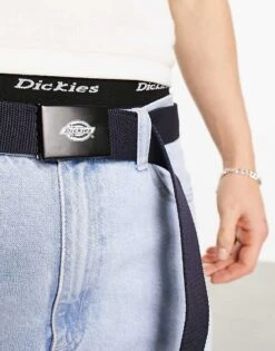 Dickies Orcutt Belt In Navy For Unisex Dark Navy -Dickies Sales Store 204477037 3