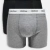 Dickies 2 Pack Trunk Boxers In Black And Grey Multipack For Men -Dickies Sales Store 204477295 1 blackandgrey