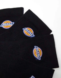 Dickies Valley Grove Mid 3 Pack Socks Multipack In Black For Men -Dickies Sales Store 204477431 4