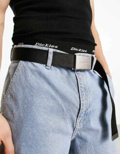 Dickies Brookston Belt In Black For Men -Dickies Sales Store 204477615 4