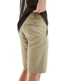 Dickies Silm Fit Shorts In Khaki For Men Beige -Dickies Sales Store 204727655 4
