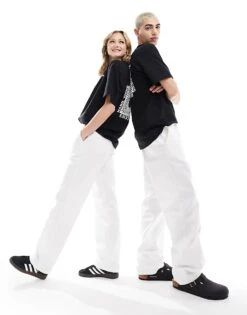 Dickies 874 Straight Fit Trousers In White For Unisex 11 Dickies 874 Straight Fit Trousers In White For Unisex -Dickies Sales Store 205036050 1 white 1