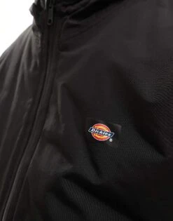 Dickies New Sarpy Hooded Jacket In Black For Men -Dickies Sales Store 205089135 4