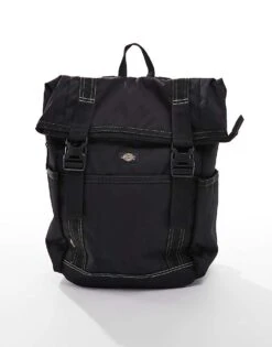 Dickies Ashville Roll Top Backpack In Black For Unisex -Dickies Sales Store 205089164 2
