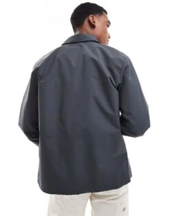 Dickies Oakport Coach Jacket In Charcoal Grey For Men -Dickies Sales Store 205089293 3