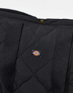Dickies Thorsby Quilted Tote Bag In Black For Unisex -Dickies Sales Store 205089403 4