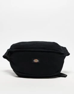 Dickies Duck Canvas Cross Body Bag Bum Bag In Black For Unisex -Dickies Sales Store 205089591 1 black 1