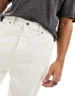 Dickies Thomasville Relaxed Fit Denim Jeans In Ecru For Men -Dickies Sales Store 205090433 4