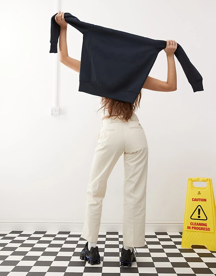 Dickies 874 Straight Fit Work Trousers Chinos In Stone For Men Whitecap Gray 5 Dickies 874 Straight Fit Work Trousers Chinos In Stone For Men Whitecap Gray - Image 3