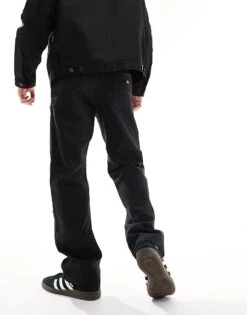 Dickies Duck Canvas Utility Trousers In Stone Washed Black For Men -Dickies Sales Store 205090525 3