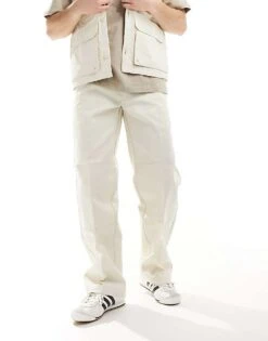 Dickies Double Knee Trousers In Stone For Men Whitecap Gray -Dickies Sales Store 205090530 5