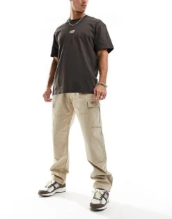 Dickies Johnson Cargo Trousers In Light Tan For Men Desert Sand -Dickies Sales Store 205947958 5
