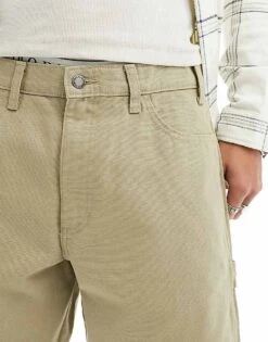 Dickies Duck Canvas Shorts In Light Tan For Men Sw Desert Sand -Dickies Sales Store 205948021 5