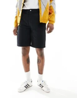 Dickies Duck Canvas Chap Shorts In Washed Black For Men Sw Black -Dickies Sales Store 205948050 1 swblack 1