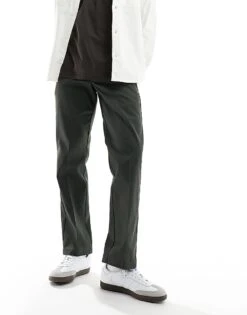 Dickies 873 Work Trousers In Olive Green For Men -Dickies Sales Store 205948070 5