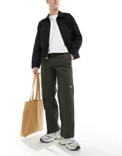 Dickies Double Knee Trousers In Olive Green For Men -Dickies Sales Store 205952152 1 olivegreen 1