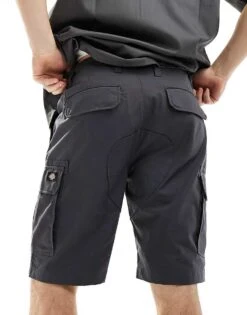 Dickies Millerville Cargo Shorts In Grey For Men Charcoal Grey -Dickies Sales Store 205952344 3
