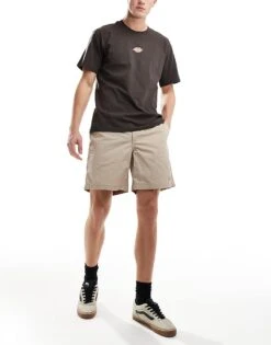 Dickies Fincastle Tech Shorts In Beige For Men -Dickies Sales Store 205952360 1 beige 1