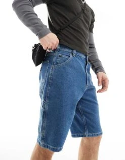 Dickies Garyville Denim Shorts In Classic Blue For Men