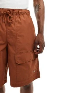 Dickies Fisherville Shorts In Brown Tan For Men Mocha Bisque -Dickies Sales Store 205952915 4