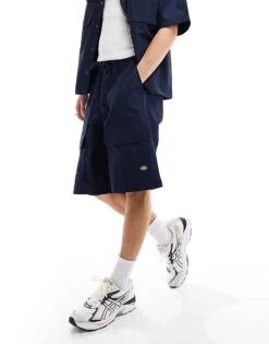 Dickies Fisherville Shorts In Dark Navy For Men -Dickies Sales Store 205953084 1 darknavy 1