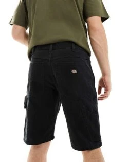 Dickies Duck Canvas Shorts In Washed Black For Men Sw Black -Dickies Sales Store 205953196 3